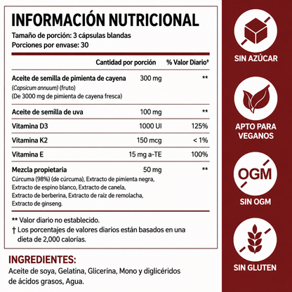 Suplemento cardiovascular